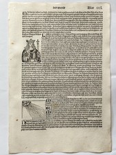 Riginal inkunabel blatt gebraucht kaufen  Nürnberg