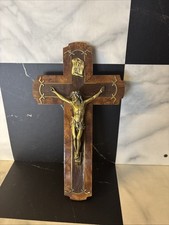 Antique wall crucifix d'occasion  Expédié en Belgium