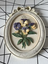 Viola flower oval for sale  BASINGSTOKE