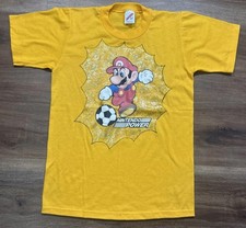 Camiseta Vintage Jerzees Mario Nintendo Power Soccer Amarela Ponto Único Tamanho P comprar usado Camiseta Vintage Jerzees Mario Nintendo Power Soccer Amarela Ponto Único Tamanho P comprar usado  Enviando para Brazil