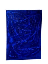 Art abstrait bleu d'occasion  Allaire