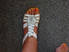 Reiker white sandals for sale  BIRMINGHAM