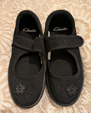 Clarks girls black for sale  LOWESTOFT