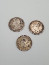 Silver fourpence coins for sale  LEEDS