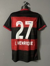 Camiseta Adidas CR Flamengo 2020/2021 Home Bruno Henrique #27 tamanho médio comprar usado  Enviando para Brazil