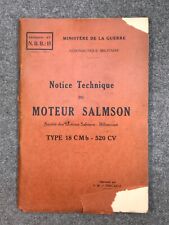 Technique moteur salmson d'occasion  Angers-