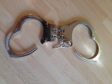 Stainless steel handcuffs. for sale  DIDCOT