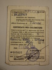 Libretto piaggio bravo usato  San Cipriano Po