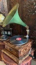 Grammofono hmv vintage usato  Spedire a Italy