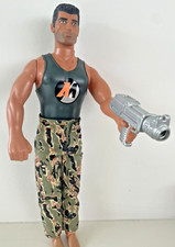 Action Man 1997 com calças de arma e camuflagem boneco de brinquedo Hasbro colecionável vintage comprar usado  Enviando para Brazil