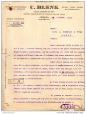 Fattura genova vagoni usato  Ceriano Laghetto