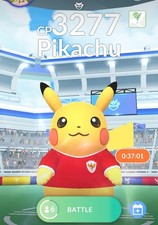 ⚡5x Convites de Raid Pikachu Indonesia 2025 (Camisa Vermelha de Futebol)!! Pokémon Go!!! comprar usado  Enviando para Brazil
