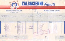 Facture 1964 alsacienne d'occasion  France