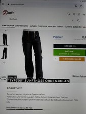 Pionier workwear herren gebraucht kaufen  Guben