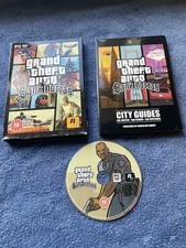 Grand Theft Auto San Andreas PC DVD ROM edição limitada mapa e guia livro comprar usado  Enviando para Brazil