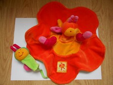 Doudou fleur orange d'occasion  Villeneuve-d'Ascq-