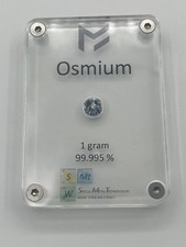 Crystalline osmium gram for sale  Saint Clair Shores