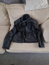 Vintage leather biker for sale  MARKET RASEN