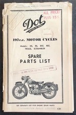 Dot 197cc motorcycles for sale  LEICESTER