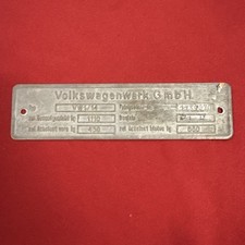 Volkswagen early metal for sale  Sneads Ferry