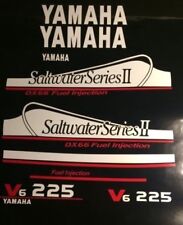Kit de decalques Yamaha 225 OX66 Saltwater Series II conjunto branco e vermelho frete grátis comprar usado  Enviando para Brazil