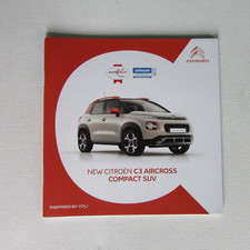 Folheto Citroen C3 Aircross - 2018 comprar usado  Enviando para Brazil
