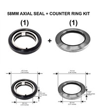 Axial seal 58mm for sale  USA
