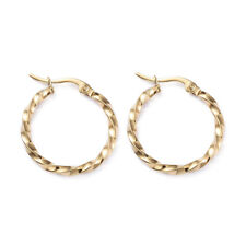 Paire creoles dore d'occasion  Coudoux