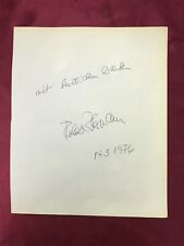 Autogramm roland hermann usato  Guidonia Montecelio