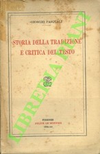 Pasquali giorgio storia usato  Italia