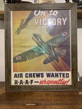 Vintage framed victory for sale  PENZANCE
