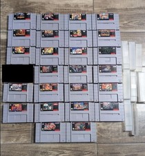 Lot of 25 Super  Nintendo SNES NTSC US  Games na sprzedaż  PL