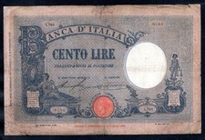 Italie billet 100 d'occasion  Paris XVIII