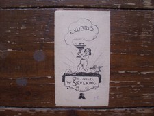 Exlibris bookplate august gebraucht kaufen  Mannheim