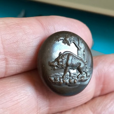 Ancien bouton chasse d'occasion  Amiens-