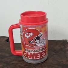 Caneca Glitter Vintage 1996 Kansas City Chiefs 6" Custom Edge NFL Cup comprar usado  Enviando para Brazil