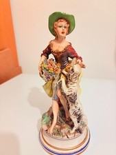 Statua porcellana capodimonte usato  Ravenna