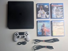 Playstation 4 PS4 Slim Konsole 1TB + 4 Spiele (Uncharted 4, Battlefield V, Th..) comprar usado  Enviando para Brazil