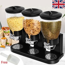 Triple cereal dispenser for sale  LEICESTER