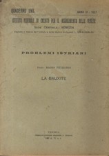Problemi istriani bauxite. usato  Trento
