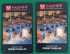 Coppia schede telefoniche usato  Acireale