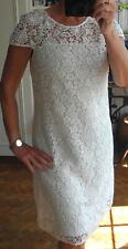 Robe dentelle blanche d'occasion  Rouxmesnil-Bouteilles