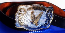 Ceinture boucle aigle d'occasion  Neuilly-sur-Marne