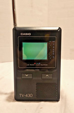 Televisão vintage Casio 2 polegadas LCD bolso colorido modelo TV-430 comprar usado  Enviando para Brazil