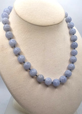 COLLANA AGATA BLU    AGATA  PIZZO   CALCEDONIO, używany na sprzedaż COLLANA AGATA BLU    AGATA  PIZZO   CALCEDONIO, używany na sprzedaż  Wysyłka do Poland