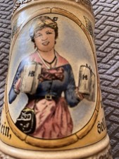 Bierkrug vintage zinndeckel gebraucht kaufen  Heidenheim an der Brenz