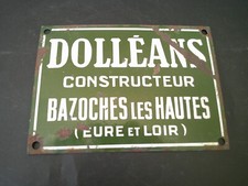 Plaque emaillee ancienne d'occasion  Mer