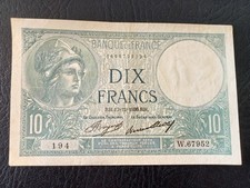 Billet francs minerve d'occasion  Le Cannet