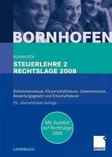 Steuerlehre rechtslage 2008 gebraucht kaufen  Berlin