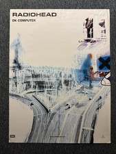 RARE 100x70cm XL VINTAGE BILLBOARD/RECORD STORE POSTER - RADIOHEAD (1997) comprar usado  Enviando para Brazil